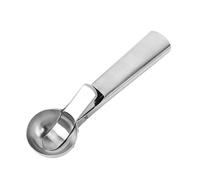 Cuillère à crème glacée en acier inoxydable de qualité supérieure avec finitions lisses, idéale pour la maison, les cuisines et les fêtes. Deux tailles disponibles