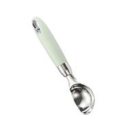 Cuillère à crème glacée lissante en acier inoxydable, trou de suspension, cuillère à Cupcake multifonction pour la cuisine à domicile, café et Bar (Bola de helado)