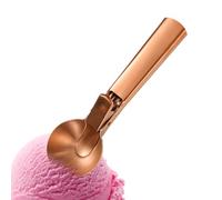 Cuillère à crème glacée | Robuste avec déclencheur en acier inoxydable | Pelle à glace, pour dessert, buffet, fête, cuisine, maison, pâte, bonbons, popcorn, pastèque