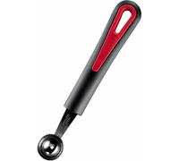 Westmark Cuillère Creuse Façonneuse de Boules de Fruits et Légumes, Cuillère à Pomme Parisienne, ø 26 mm, longueur : 17,3 cm, Acier inoxydable/plastique, Gallant, Noir/rouge, 29222270