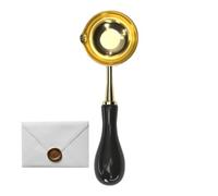 Cuillère à - Cuillère à fondre, outil de scellement, artisanat avec port de trop-plein | Accessoire de décoration d'enveloppe supportant les Invitations de mariage, papeterie de fête créative, tr
