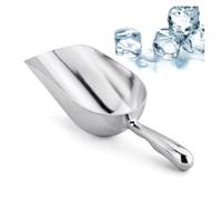 Cuillère à dessert en acier inoxydable, Cuillère à glace en alliage d'aluminium for grains de café, grattoir mesurant plusieurs tailles(10 Inch)