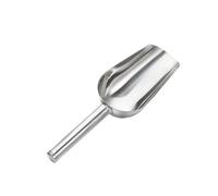 Cuillère à dessert en acier inoxydable, Ensemble de pelles à glace et clips multifonctions en acier inoxydable, argent, plusieurs tailles(Ice shovel)