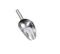 Cuillère à dessert en acier inoxydable, Grattoir à glace en acier inoxydable, 8 13 pouces, for bonbons, farine, usage Commercial et domestique(10in)