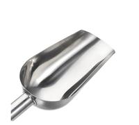 Cuillère à dessert en acier inoxydable, Grattoir à glace en acier inoxydable de 8 pouces, for Bar et Buffet cuisine(Ice Shovel and Clip)