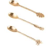 Cuillère à dessert Tropical (lot de 6) - Table Passion - Or / Doré - Métal G
