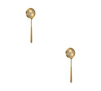 Cuillère à fente avec poignée ergonomique en acier inoxydable avec capacité de drainage de précision, passoire à fente pratique