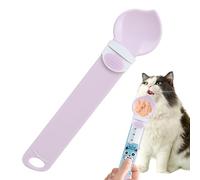 Cuillère à friandises pour chat - Pelle d'alimentation pour petits animaux de compagnie, distributeur de nourriture pour purée léchable, friandises humides, collations, chiots
