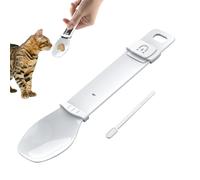 Cuillère à friandises pour chat - Ustensile d'alimentation liquide, distributeur de nourriture pour chat - Pour une utilisation après le repas, en voyage, en toilette, comme récompense, pour
