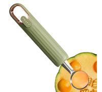 Cuillère à fruits - Cuillère à glace en acier inoxydable | Pelle à melon | Pelle à pastèque pour la cuisine - Améliore la préparation des fruits et pastèques