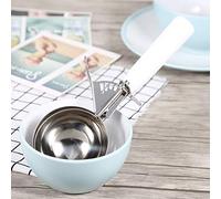 Cuillere A G,Cuillere G Boule,Cuillère À Grosse Boule,Ice Cream Scoop 8Cm,Cuillere A G,Cuillère À Fruits En Acier Iydable,Cuillère Pratue En Acier Iydable Pour Crème Glacée Fruits Avec Poignée En Pla