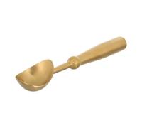 Cuillère à Glace 304 en Acier Inoxydable, Antiadhésive, 9 Pouces | Nettoyage Facile au Lave-vaisselle, Surface Lisse et Solide, pour Desserts, Biscuits, Pâte, Melon, Restaurants et Pâtisserie