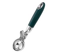 Cuillère à glace 304 en acier inoxydable poignée ergonomique robuste moule | Outils de cuisson Portionnement Mesure Grattage Moulage pour servir Boulettes de Fruits Granita Sorbet Yaourt Surgelé