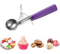 Cuillère à glace 40 mm en acier inoxydable avec gâchette Vendos85