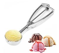 Cuillère à Glace 5 cm, Boules Cuillère à Crème Glace en Acier Inoxydable pour des Cookies et Servir de la Glace, Sorbets, les Boulettes en Tout Genre Viande