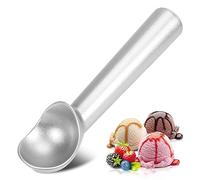 Cuillere a glace,7 pouces, Antiadhésive, Antigel, une Pièce,Cuillere a glace Professionnelle en Aluminium, Conception Robuste, Facile à nettoyer, pour Glaces, pâte à Biscuits, Sorbet, Amande