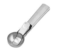 Cuillère à glace avec extracteur - Distributeur de glace ergonomique, pelle en acier inoxydable robuste | Pelle à pâtisserie multifonctionnelle, pelle à glace facile à ouvrir, poignée antidérapante,