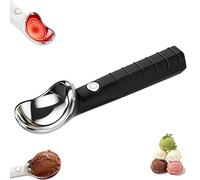cuillere a glace chauffante,Ice Cream Scoop Heated,Electric Ice Cream Scoop - Heated Automatic Scooper, Ergonomic Grip, Portable Warm Release Design, Smooth Scoop Tool For Frozens Desserts Kitchen(B)