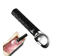 Cuillère à glace chauffante rechargeable | Chauffage rapide étanche avec affichage LED | Pelle à crème glacée pour gâteaux, boules de fruits, smoothies, gelée, yaourt, maison
