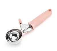 Cuillère à glace, cuillère à biscuits, cuillère à fruits, cuillère à glace Cuillère à glace commerciale Cuillère à boule Cuillère à glace aux fruits for la maison et les magasins de desserts(Pink)