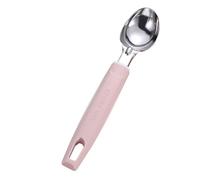Cuillère à glace, cuillère à biscuits, cuillère à fruits, cuillère à glace Cuillère à glace Cuillère à boule Cuillère à pastèque Cuillère à glace for la maison et les magasins de desserts(Pink)