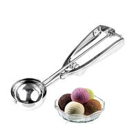 Cuillère à glace | Cuillère à glace avec déclencheur de déclenchement Easy Squeeze Cookie Scoops pour la cuisson des fruits, des biscuits et des accessoires de cuisson à la crème glacée