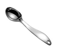 Cuillere A Glace Cuillère à glace en acier inoxydable, accessoire de cuisine for glace, pastèque, yaourt, gelée, gâteau, dessert, purée de pommes de terre