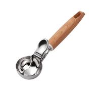 Cuillère à Glace de Cuisine, Porteuse de Pâte à Biscuits en Acier Inoxydable, Cuillère À Boules De Fruits Avec Déclencheur Pour Contrôle Des Portions De Fruits Et Pâtisseries