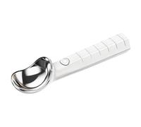 Cuillère à glace électrique - ABS en de zinc et silicone 19 x 4,5 | Cuillère rechargeable auto-chauffante avec bouton | Outil de service de dessert sans effort pour la maison