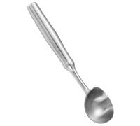 Cuillère à glace en acier inoxydable avec poignée confortable, conception monobloc