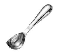 Cuillère à glace en acier inoxydable de qualité supérieure - Passe au lave-vaisselle - Seau à glaçons avec poignée ergonomique - Modèle monobloc - Pour gélato, pâte à biscuits, sorbets, amandes (A)