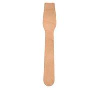 Cuillère à glace en bois naturel - Lot de 100