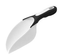 Cuillère à glace en plastique 8, 7 x 3, 2 x 2, 4 pouces pour aliments avec poignée ondulée pour farine, grains, café