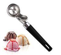 Cuillère à glace ergonomique en acier inoxydable | Pelle à pastèque après le dîner Pâtisserie Buffets Fabrication de bonbons