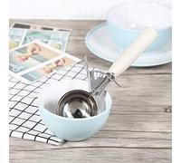 Cuillère À Glace Inox,Cuillère À Glace,Ice Cream Scoop,Cuillère À Fruits En Acier Inoxydable,Cuillère Pratique En Acier Inoxydable Pour Crème Glacée Aux Fruits Avec