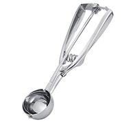 Cuillère À Glace Oxo À Crème Glacée En Acier Inoxydable Argenté En Acier Inoxydable Cuillère À Biscuit Déclencheur (4 Cm De Diamètre)