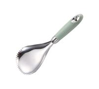 Cuillère à Glace Robust,Outil de Service en Acier Inoxydable Polyvalente,Outil Ergonomique À Poignée Confortable Pour Service De Desserts | Préparation De Sundaes Cocktails Usage