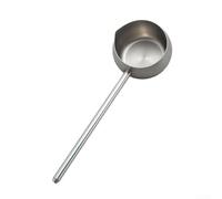 Cuillère à huile à long manche en acier inoxydable 304, 27,5 cm, résistante à la chaleur, pour assaisonner et frire, outil de cuisine facile à nettoyer avec surfaces lisses
