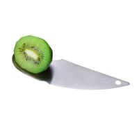 Cuillère à kiwi 2 en 1 en acier inoxydable pour kiwi et tombe | Trancheuse à fruits et cuillère à épluche d'avocat | Outil de cuisine polyvalent pour la cuisine maison et la préparation des repas.