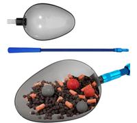 Cuillère à lancer d'appât - Cuillère de lancer de leurre de pêche, long lancer, appât carpe pêche à la ligne accessoire pour lac, rivière, rive