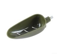 Cuillère à lancer d'appâts de qualité supérieure pour pêcheurs à la carpe - Pelle de moulage en EVA pour particules et appâts de sol - Accessoire de pêche sûr avec cordon de serrage Taille L (A)