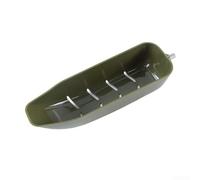 Cuillère à lancer d'appâts de qualité supérieure pour pêcheurs à la carpe - Pelle de moulage en EVA pour particules et appâts de sol - Accessoire de pêche sûr avec lanière de sécurité Taille L (B)