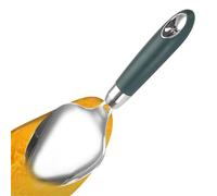 Cuillère à mangue en acier inoxydable et coupe-fruits multifonction - Slicer professionnel à la mangue, éplucheur et coupe de noyau pour pastèque, melon, etc. - Outil de cuisine pour couper, mourir