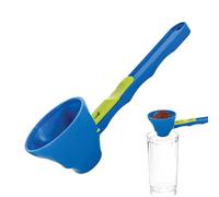 Cuillère à mesurer avec entonnoir, doseur, entonnoir à mesurer, entonnoir avec poignée plus longue pour poudre, cuillères doseuses, cuillère à café, pelle à entonnoir pour poudre