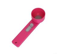 Cuillère à mesurer avec entonnoir intégré pour une distribution précise du café, de la poudre de protéine, des ingrédients de cuisson et des produits ménagers, avec poignée ergonomique pour plus de