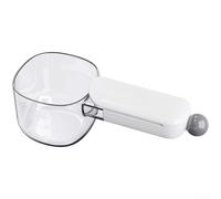 Cuillère à Mesurer avec Fermeture pour Riz et Farine(Pearl White)