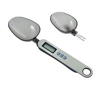 Cuillère à mesurer électronique multifonctionnelle - Poids de 0,3 g à 500 g - Cuillère en gramme - Portable - Outil de cuisine domestique - Cuillères à café en acier inoxydable - Tasses à cactus