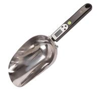 Cuillère à mesurer électronique multifonctionnelle pour pesée d ' aliments pour animaux et de céréales secondaires avec poignée ergonomique Outil de mesure en acier inoxydable d ' une capacité de 5 kg