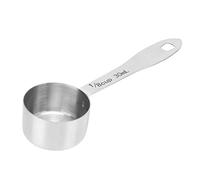 Cuillère à mesurer le café en acier inoxydable de 30 ml, argentée, pour mesurer les grains de café, le sucre et le lait en poudre dans la cuisine, le bar et la maison