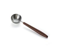 Cuillère à mesurer professionnelle avec poignée en bois - Outil de cuisine essentiel - Cuillère à café en poudre